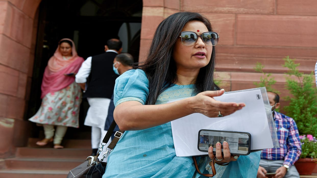 Moitra greets PM Modi, but taunt under guise of extinct cheetahs
