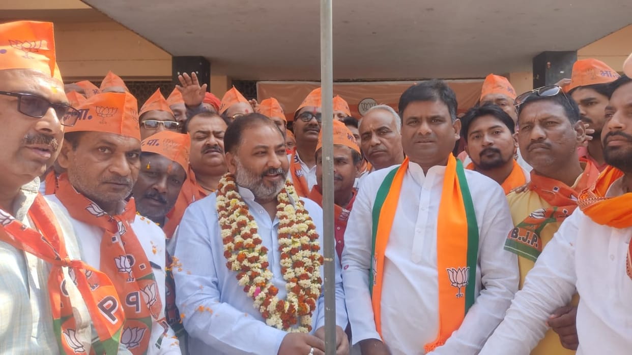 BJP's foundation day celebrated across the district