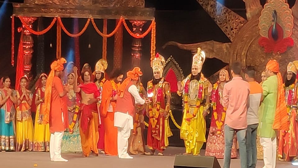 lord shri ram barat came out in orchha