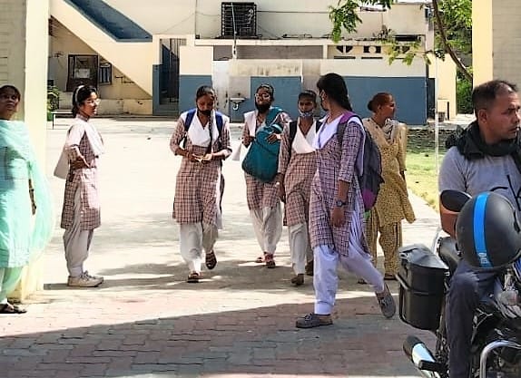 12th maths exam held peacefull, Kurukshetra