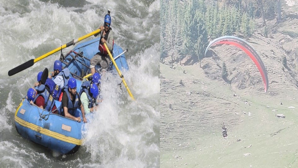 Adventure sports: Rafting-paragliding sites of Manali returned to glory after High Court's permission