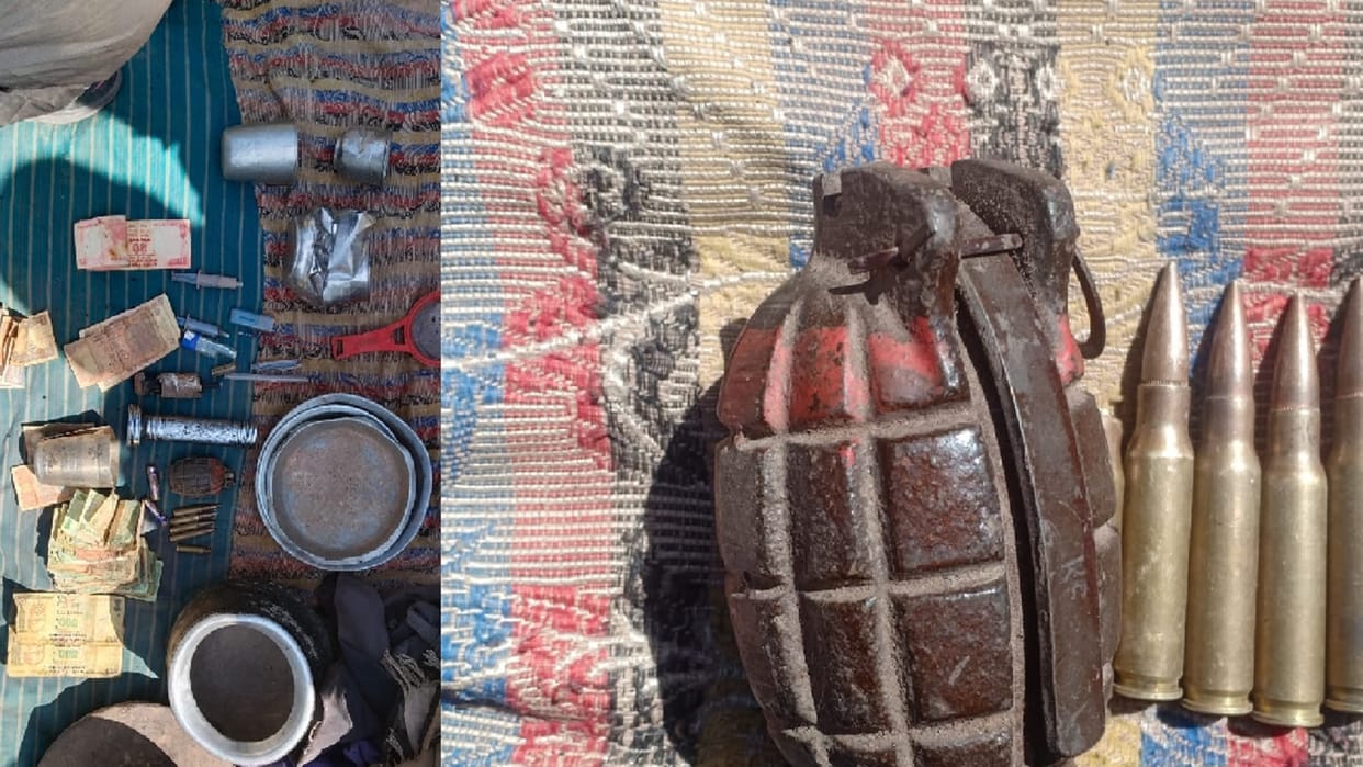Jammu Kashmir: Terrorist hideout destroyed in the forests of terrorism-free Reasi district