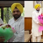 दिल्ली में केंद्रीय मंत्रियों से मिले पंजाब के बिजली मंत्री हरभजन सिंह।