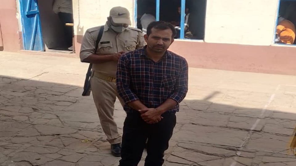 College manager son arrested during UP board Exam in agra