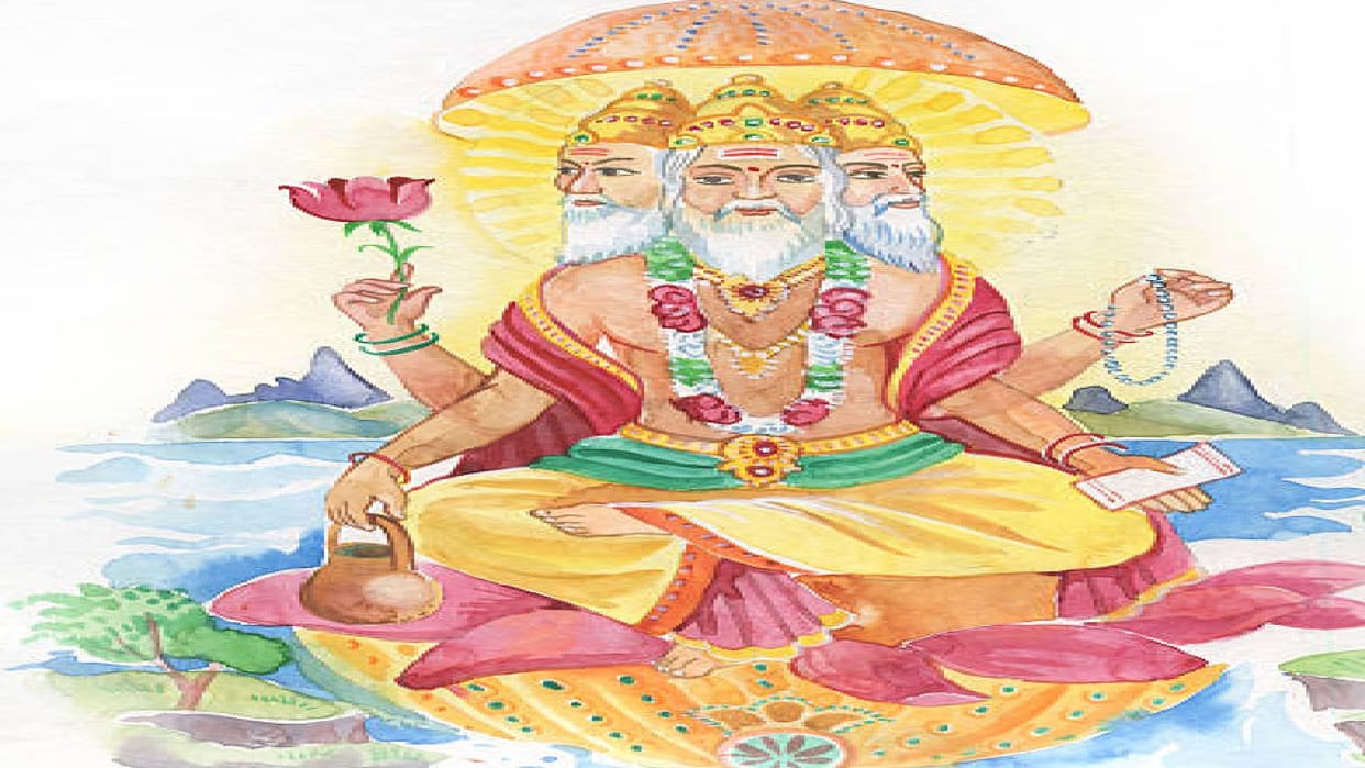 Know This Lord Brahma Chalisa Path Fulfill Your All Wishes Shree Brahma Dev
