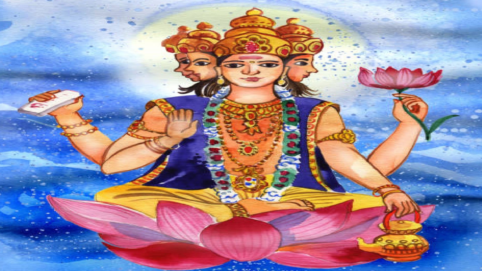 Know This Lord Brahma Chalisa Path Fulfill Your All Wishes Shree Brahma Dev