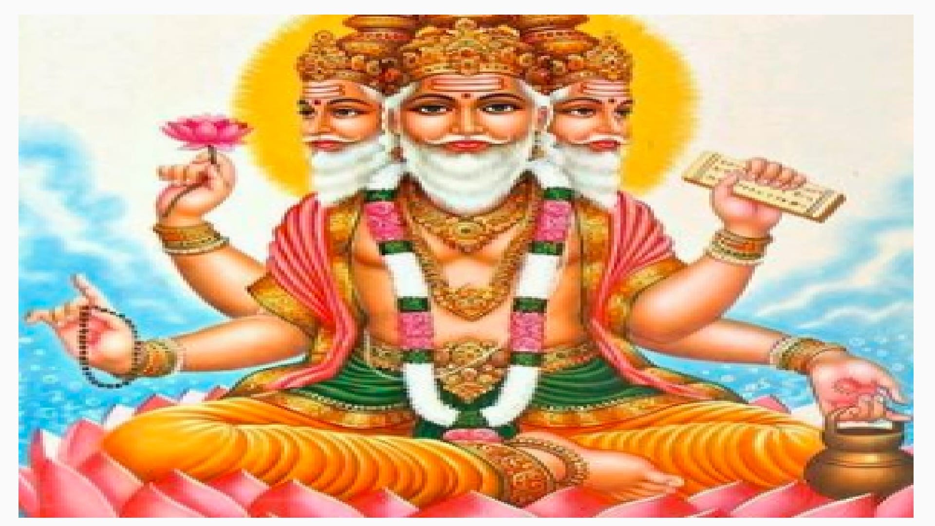 Know This Lord Brahma Chalisa Path Fulfill Your All Wishes Shree Brahma Dev