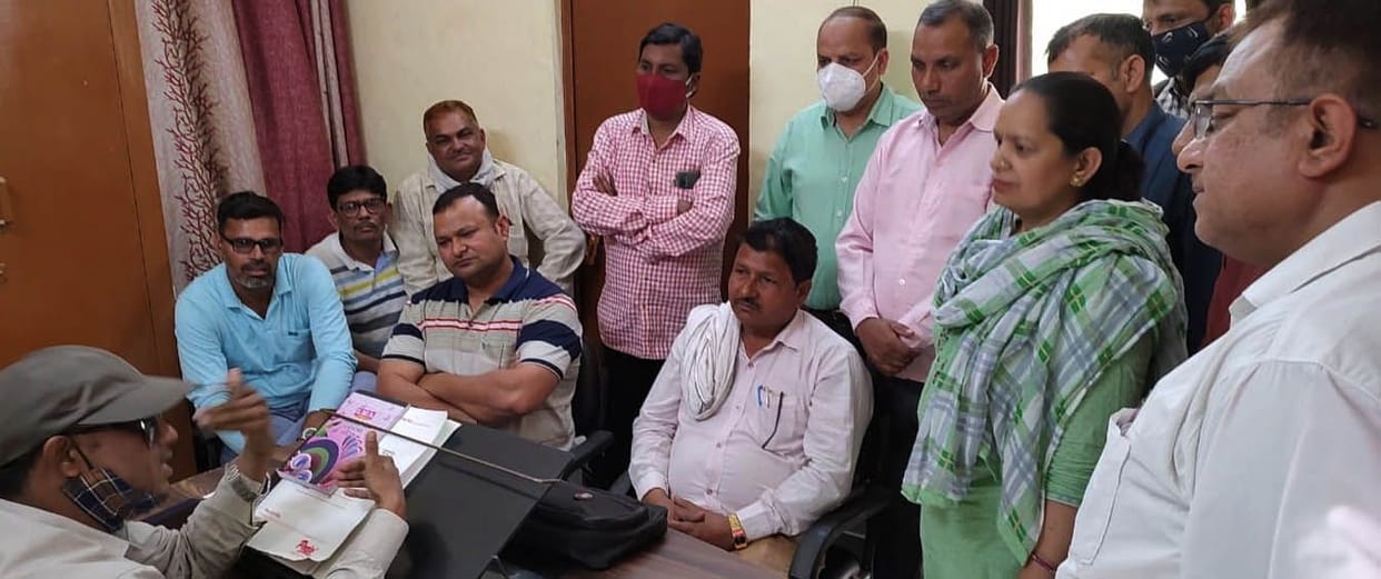 Anger among teachers, demanding action by meeting with BEO