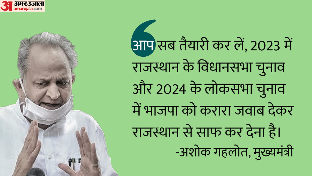 BJP is confident that it will win elections through religious polarization says cm Ashok Gehlot