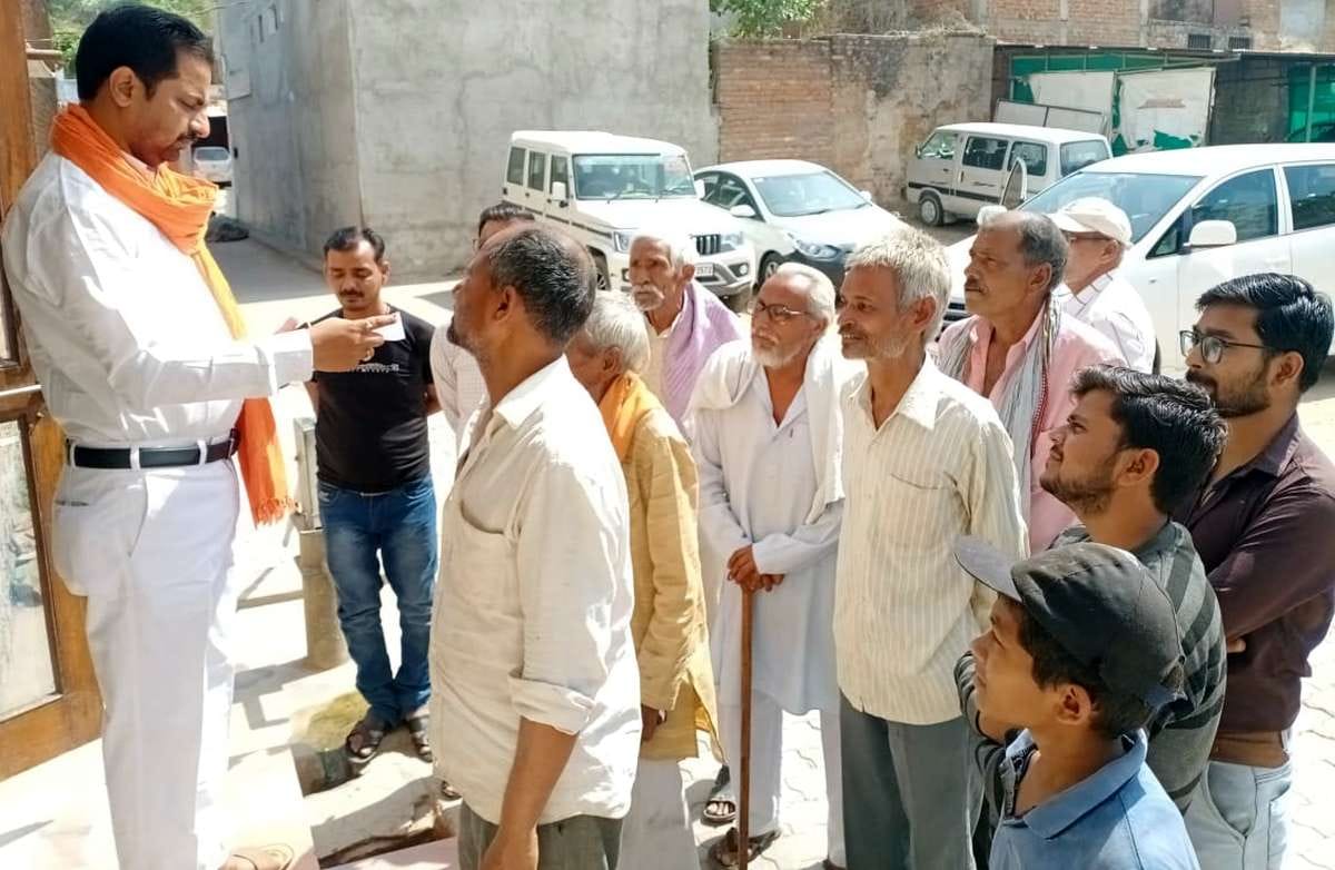 To overcome the drinking water crisis, construction of a tank should be done