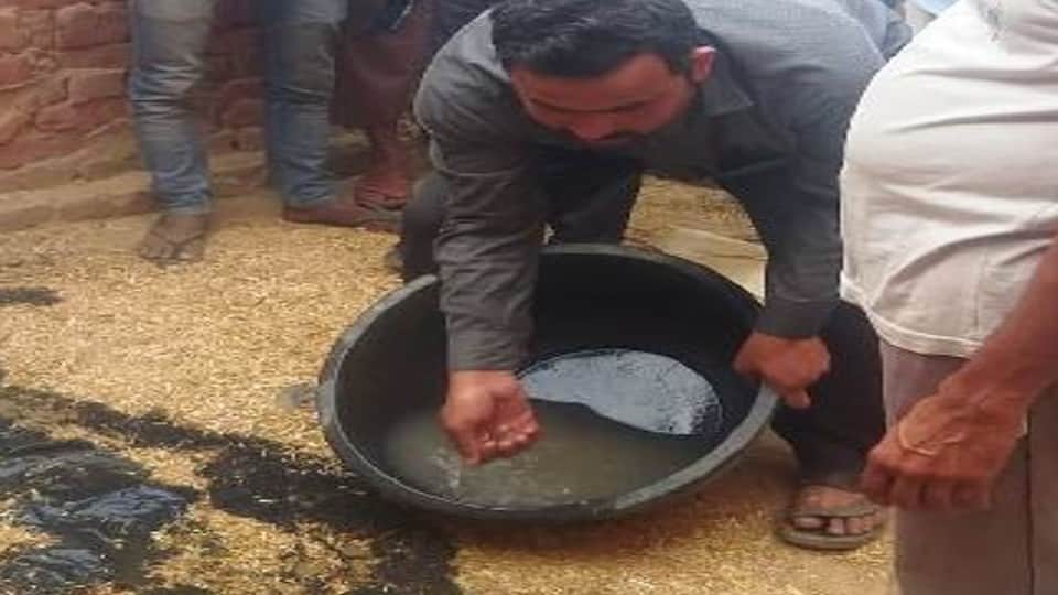sudden fire breaks out in three houses of Kasganj