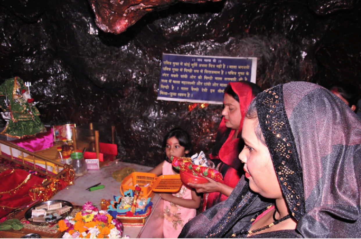 Sadar located Gufa wala mandir is made on verge of Jammus Vaishno Devi Mandir