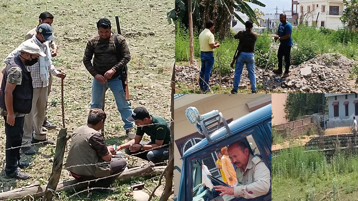 Guldar entered the house, injured the range officer