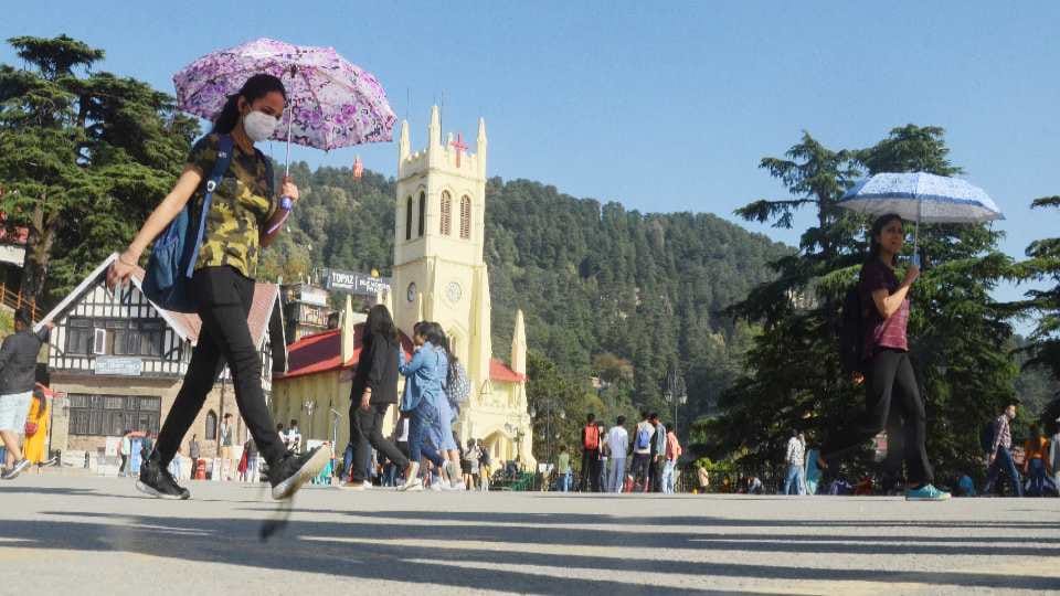 himachal weather update today 07 april, Heat wave alert in plains, temperature reaches 40 degrees in Una