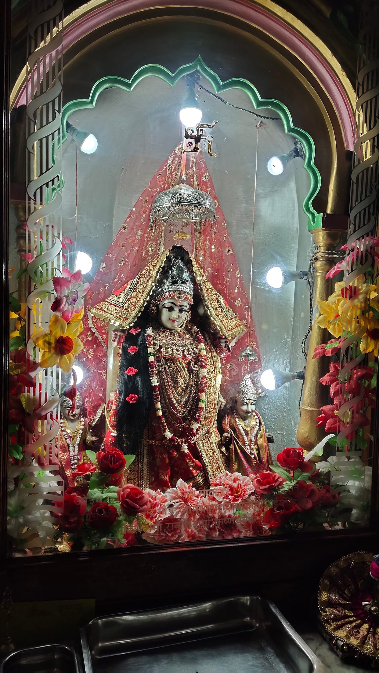 The court of Maa Shakambhari is being decorated, the eternal flame is burning