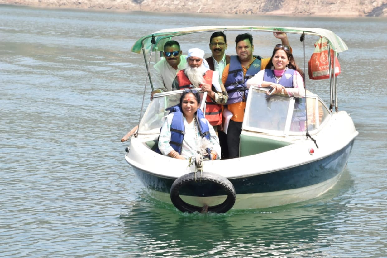 Uttarakhand Assembly Speaker did boating