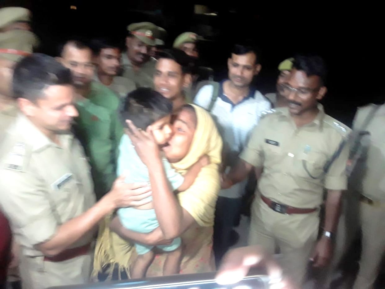 Kidnapping of an innocent child playing with a girl in Farrukhabad