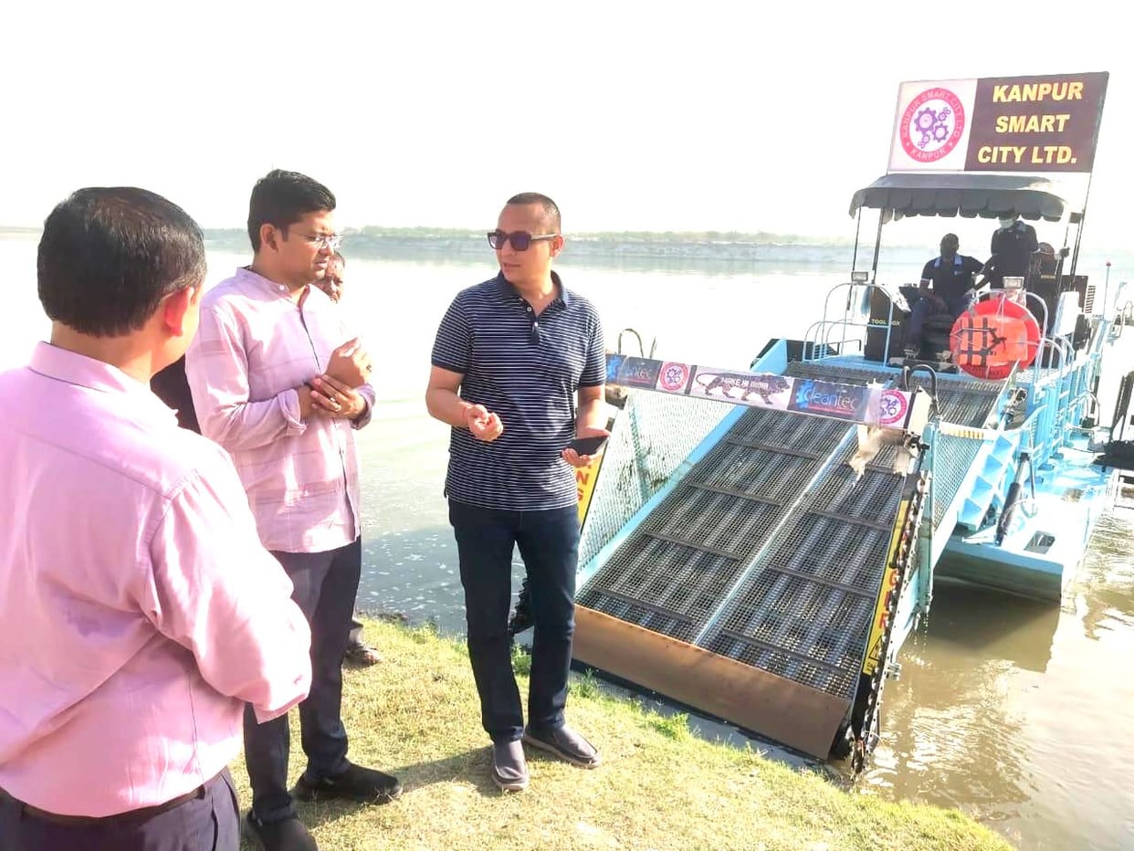 Ganga will be pollution free, 1.9 crore skimmer machine came for cleaning