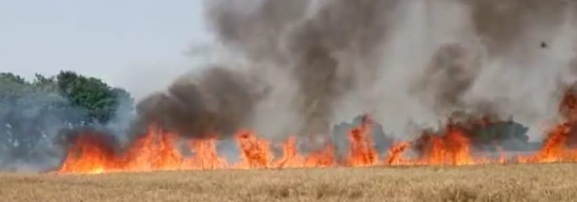 fire accident again in raipur