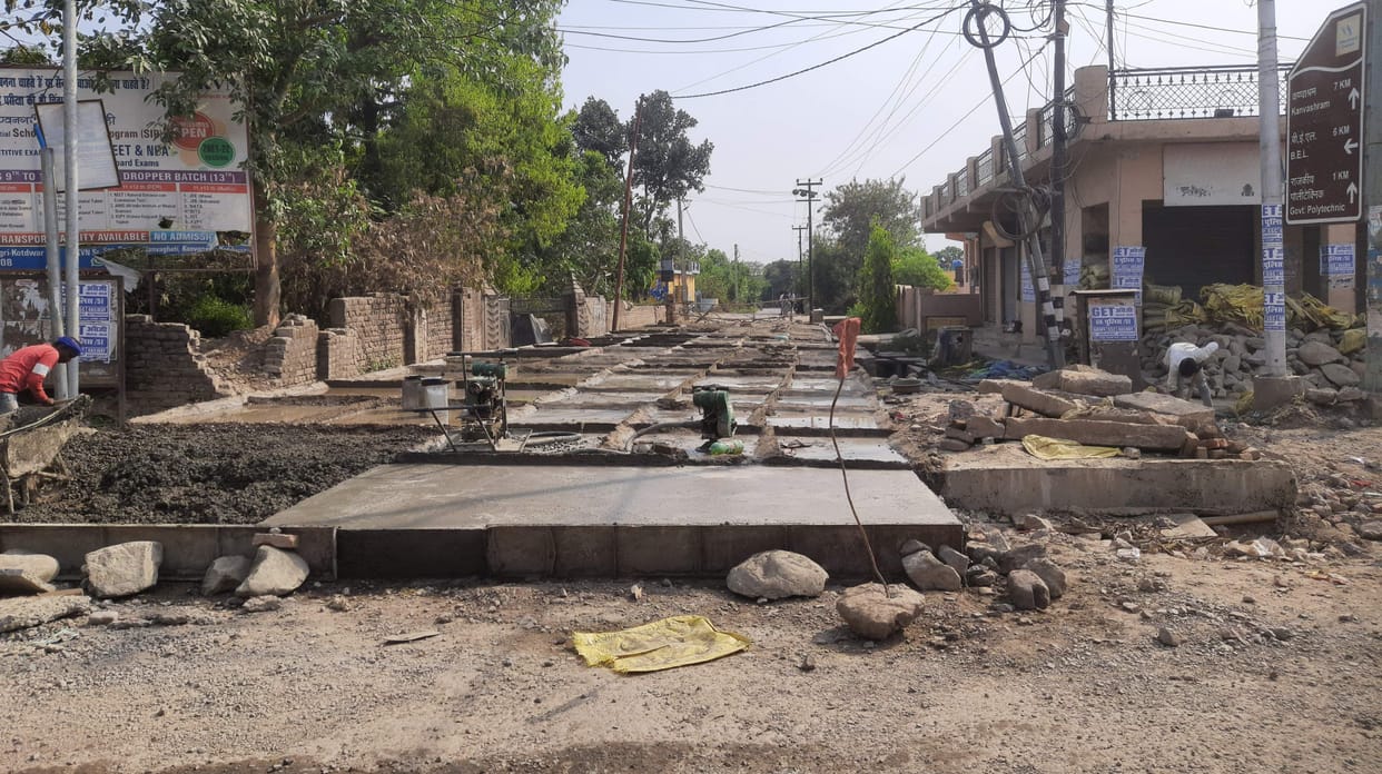 Road will no longer be damaged at Motadhank intersection