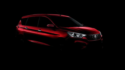 2022 Maruti Suzuki Ertiga Teaser Maruti Suzuki teases upcoming new generation Maruti Ertiga MPV