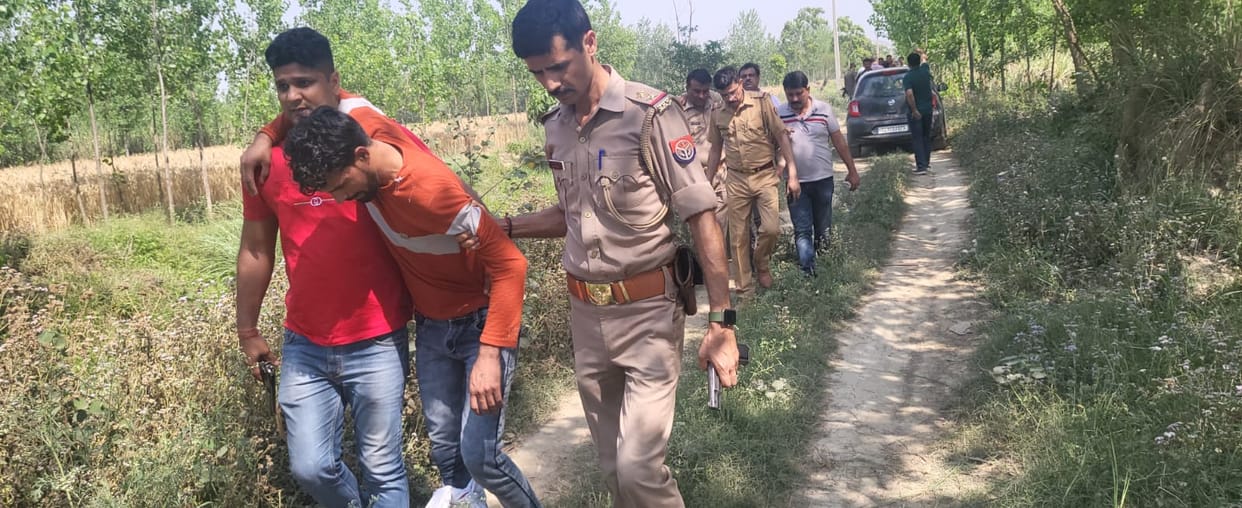 Two miscreants were shot in the encounter, the soldier was also injured