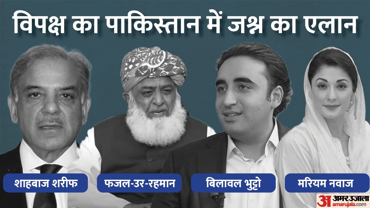 Pakistan Supreme Court overturns National Assembly Speaker Decision on No trust motion establishes parliament Opposition expresses happiness Shahbaz Sharif Fazal-ur-rahman news in hindi