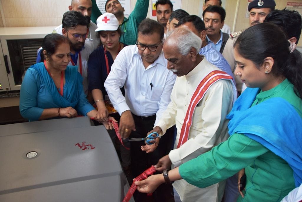 Patients will not have to go to the hospital for blood component