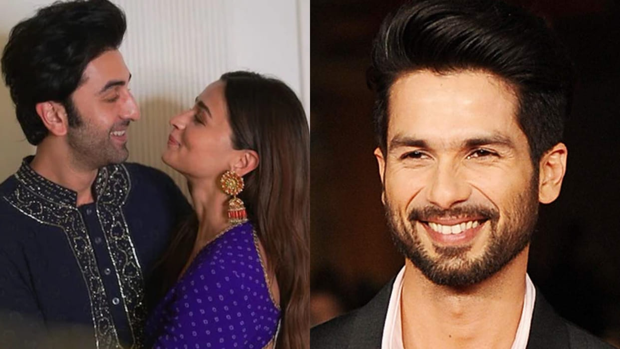 Jersey actor Shahid Kapoor reacts on Ranbir Kapoor and Alia Bhatt wedding