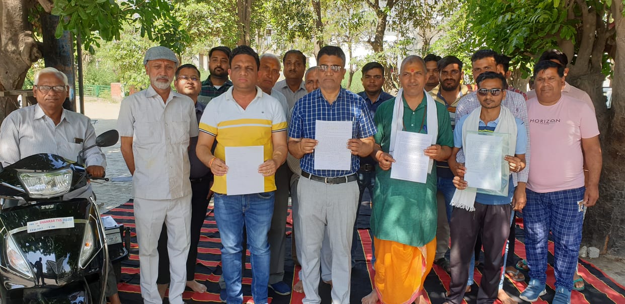 protest against the problems of the city, Kurukshetra