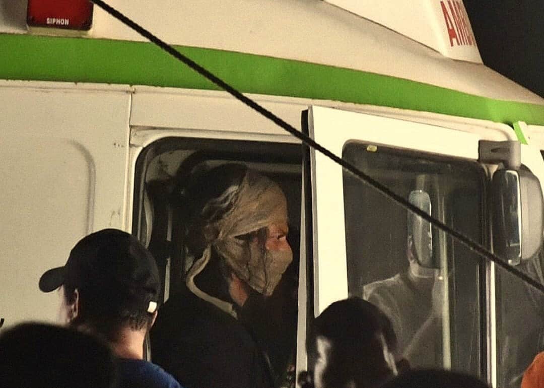 film actor shahrukh khan spotted shooting for his next project fans think its atlee's film lion