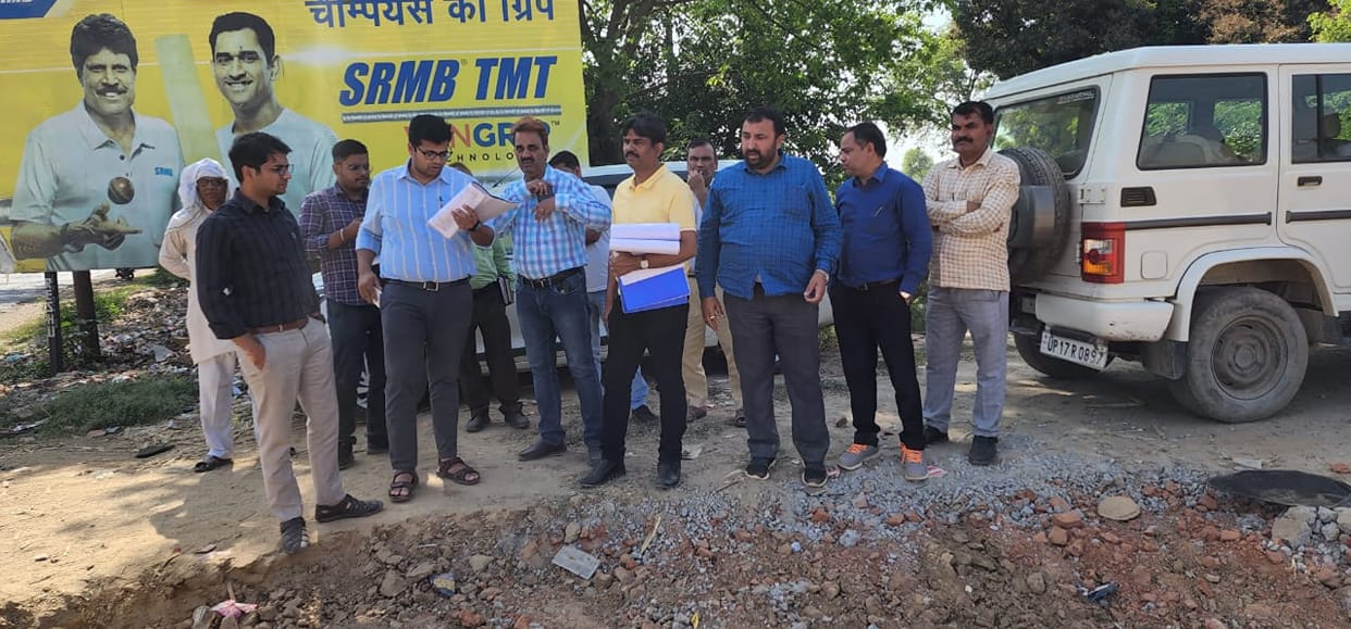 Banat Marg will be raised in front of Tehsil