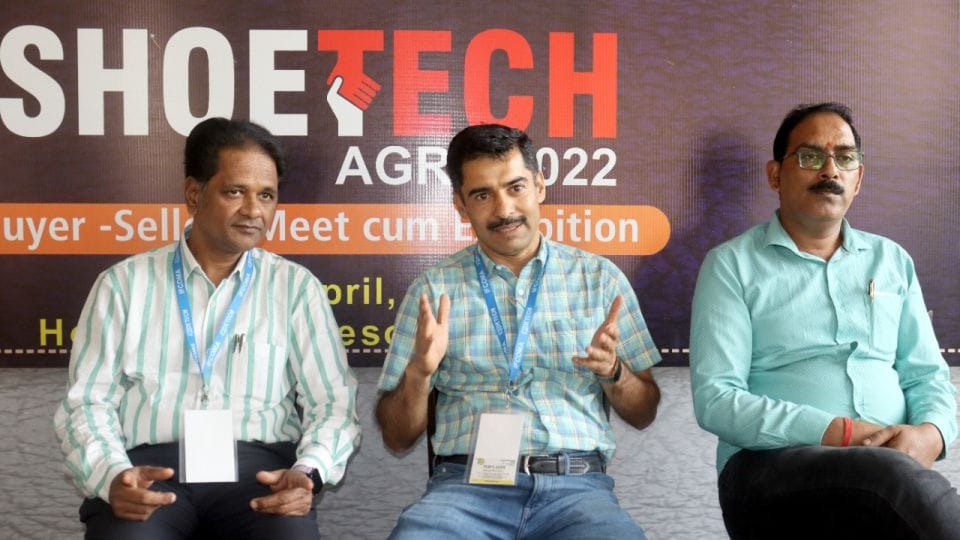 IFFCOMA two-day footwear component fair Shoe Tech in Agra