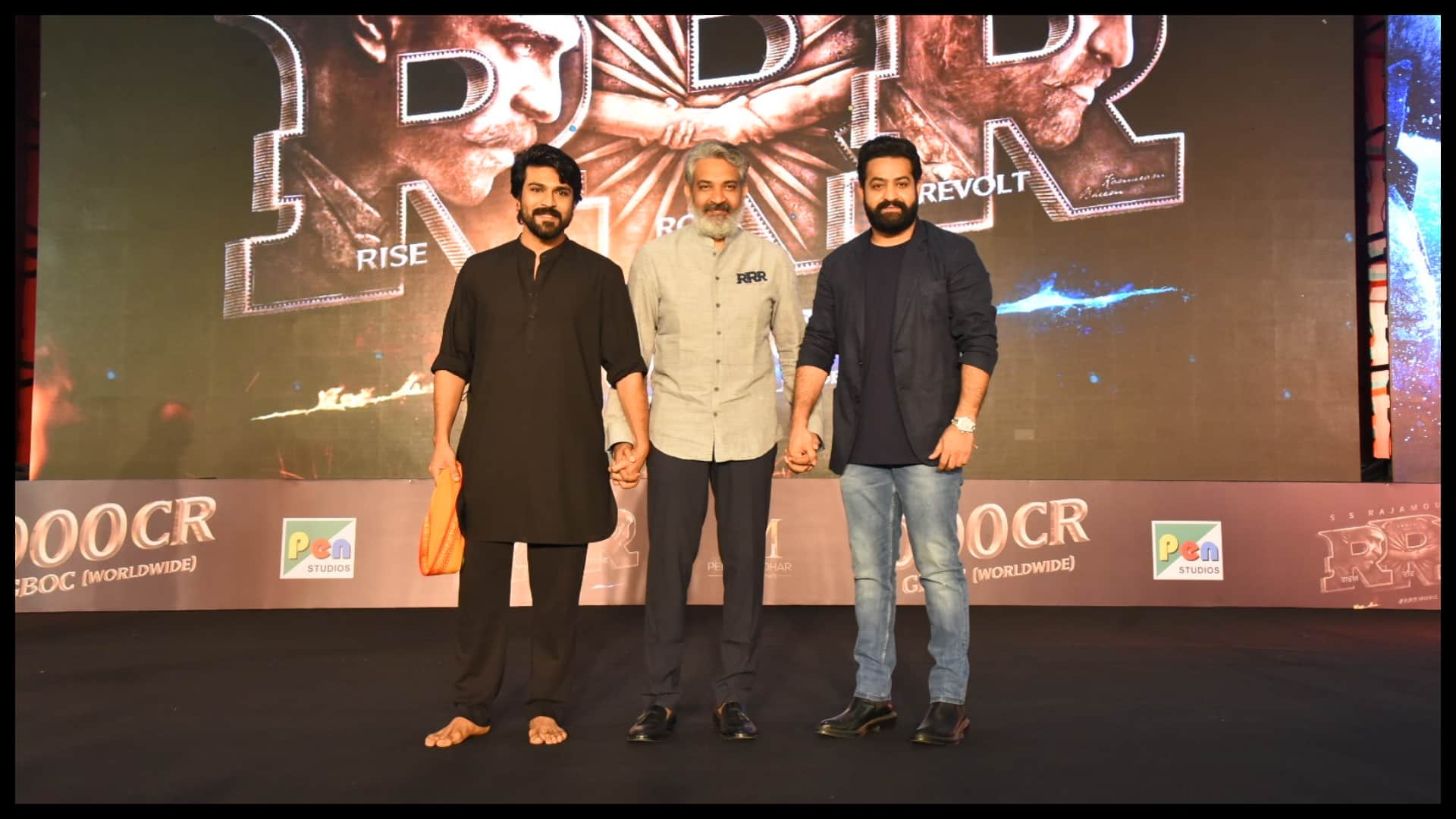 Jayanti Lal Gada of Pen Studios celebrates success of RRR Hindi S S Rajamouli Ram Charan Jr NTR Aamir Khan Karan Johar
