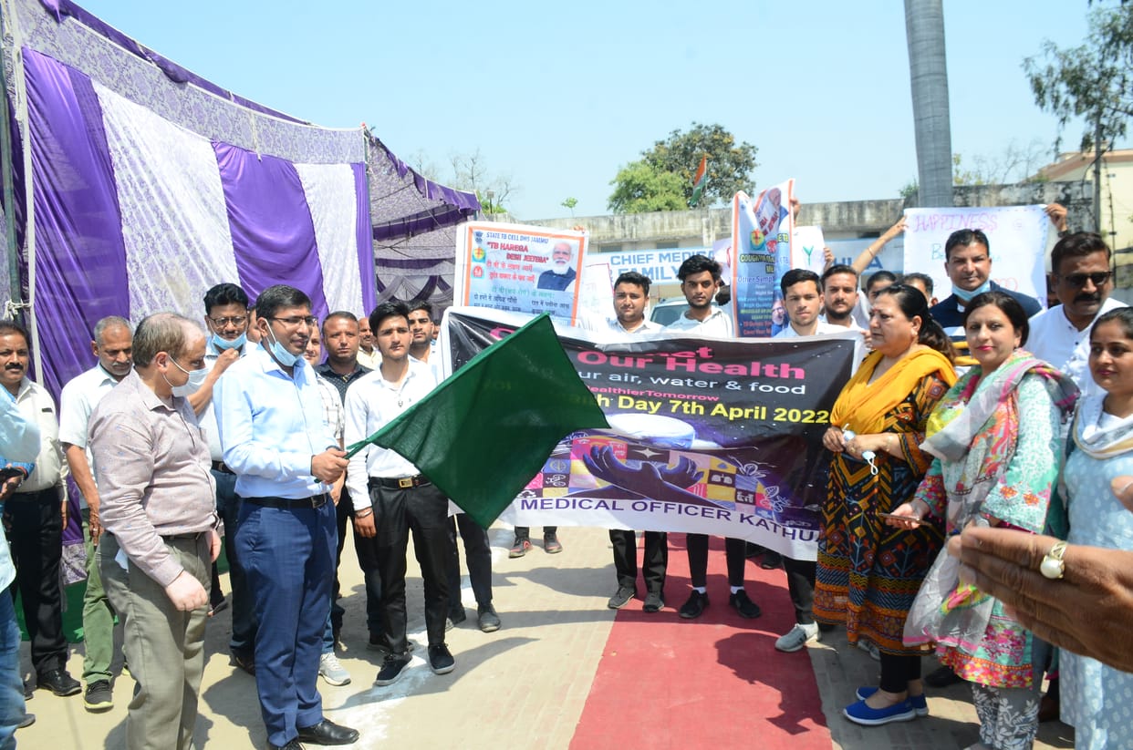 Taking out a rally told the importance of better health