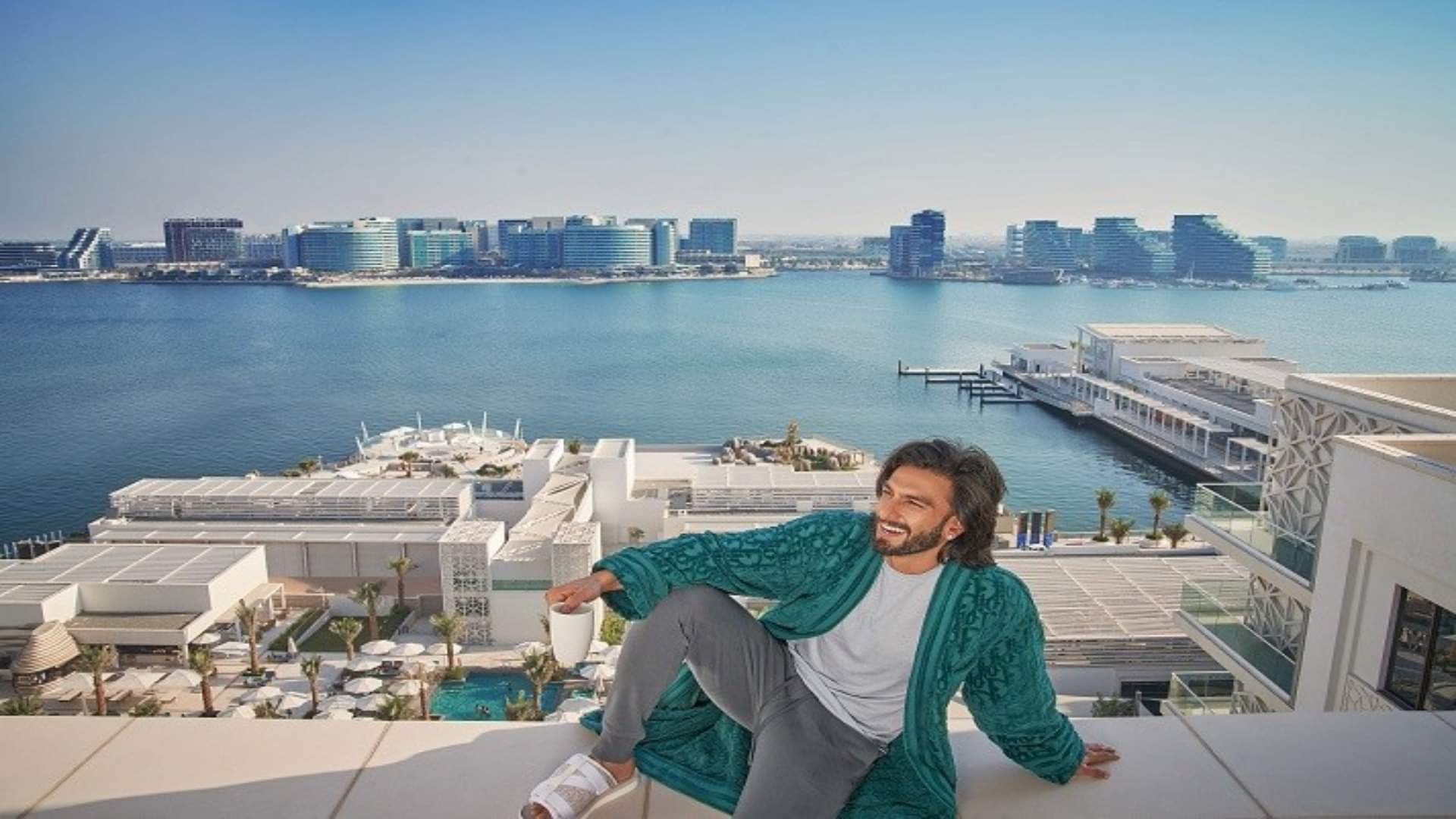 unique holiday destination yas island abu dhabi united arab emirates iifa awards 2022 Ranveer Singh Salman Khan