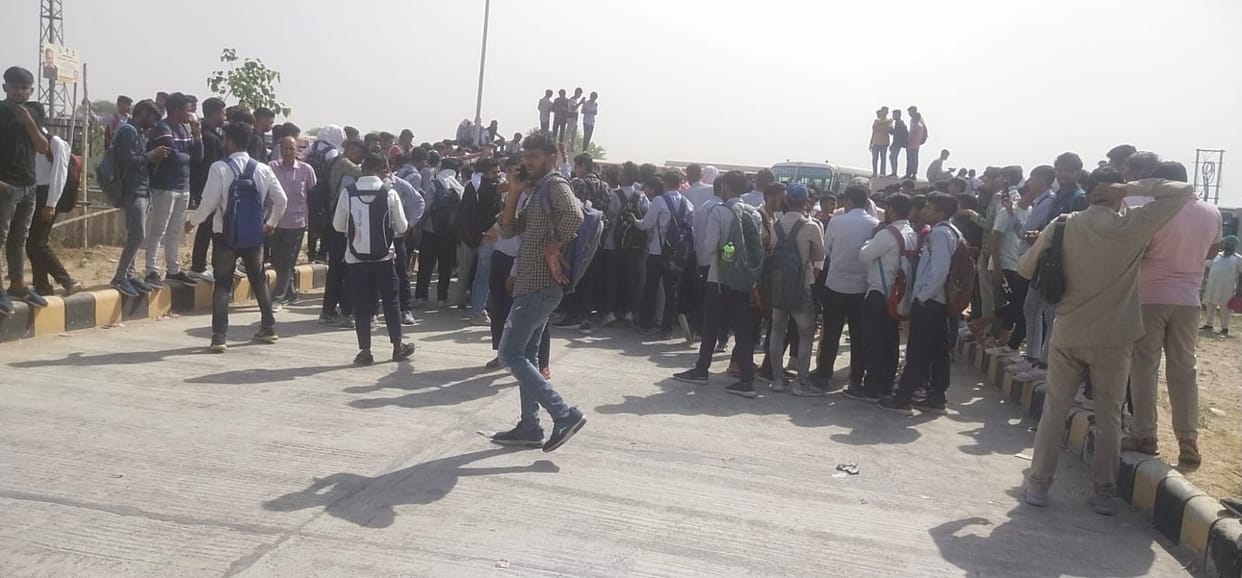 Students' ruckus, sabotage over running buses inside the city