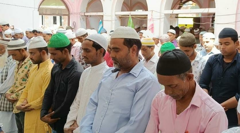 Prayed with aqeedat for the first Friday of Ramadan