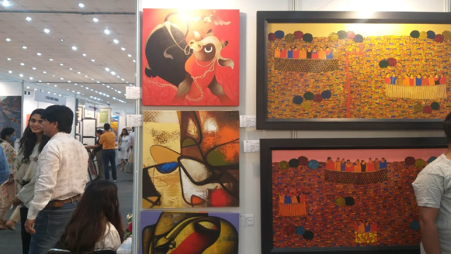 Art Festival: India Art Festival brings new hope for artists 450 artists and more than 3500 artworks