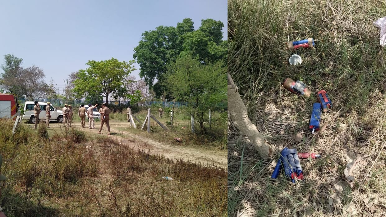 Time bomb found near Safedabad railway station in Barabanki.