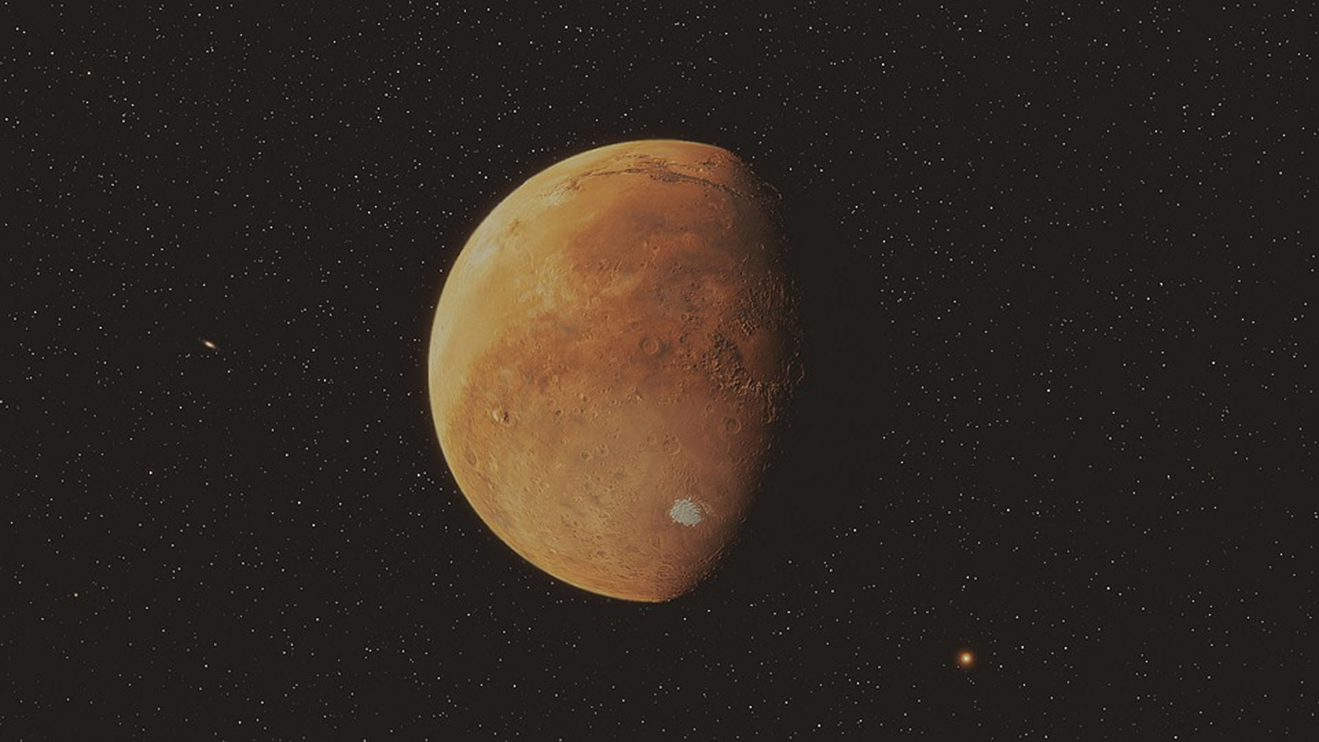 Landslides on Mars suggest water once surrounded Olympus Mons, tallest volcano in the solar system