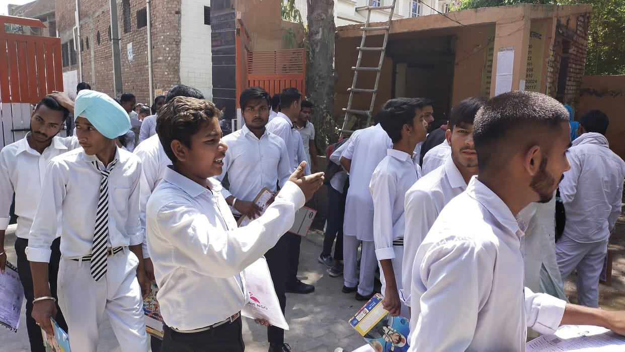 Caught 9 fake candidates giving exams instead of others