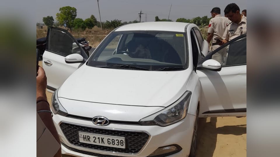 Man Found dead inside car in Rohtak