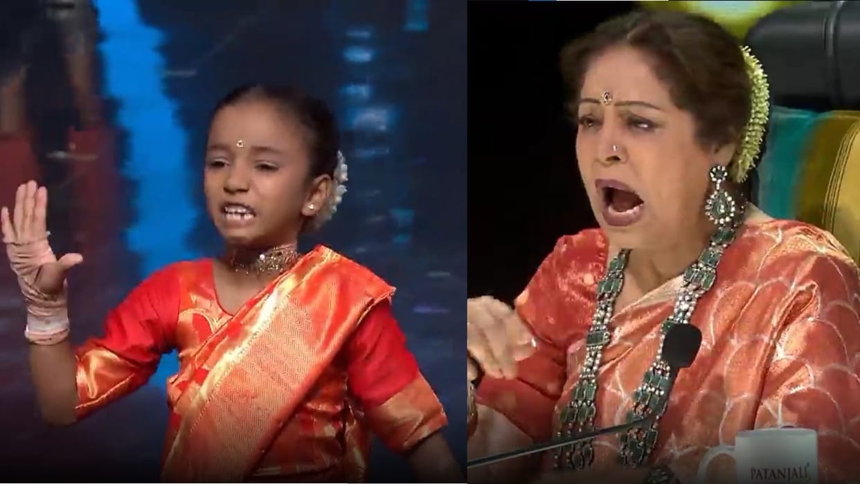 India Got Talent contestant mimics Kirron Kher says she walking out the show