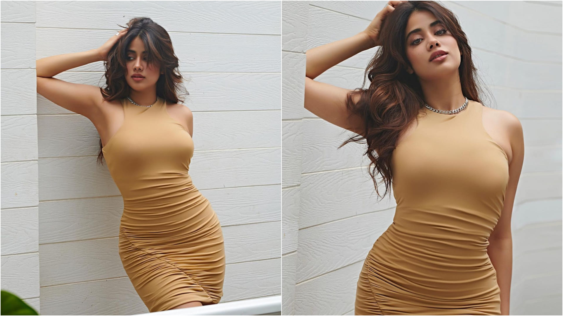 Janhvi Kapoor Glamorous Look From Mini Dress To Body Fitting Dress See Latest Photos Here