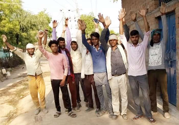 Wages could not be paid even after a month of construction of the drain