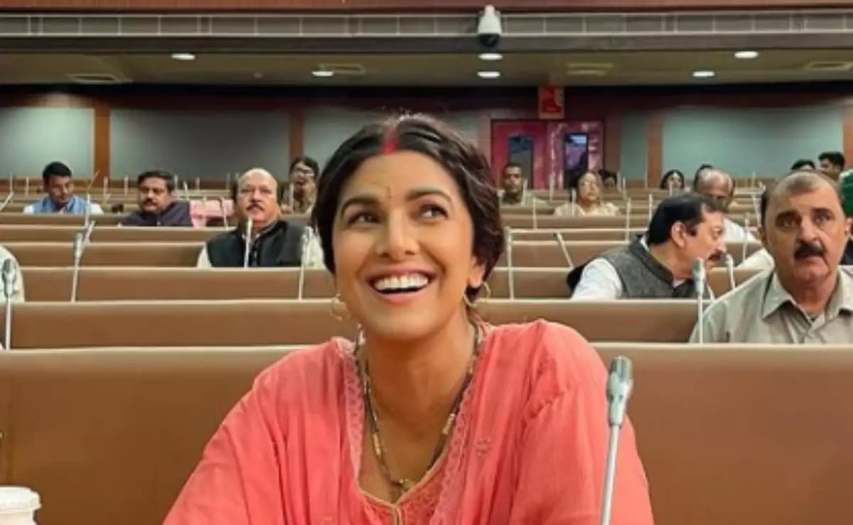 Dasvi Actress Nimrat Kaur shares pictures of her physical transformation after gaining 15 kg for the role of Bimla Devi