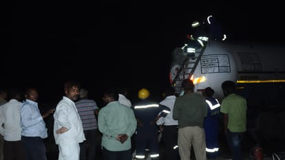 Due to the LPG ga  leak from the tanker the breath of 20 thousand people stuck for five hours