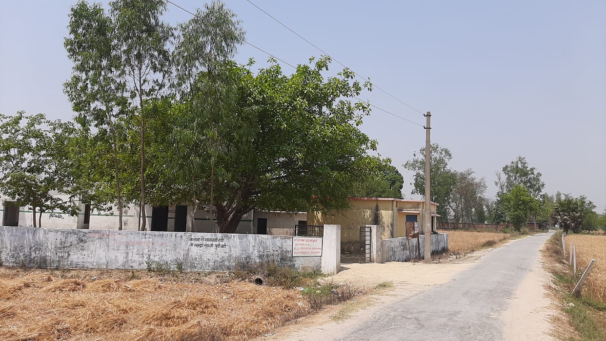 Thieves taking away by cutting electric wire