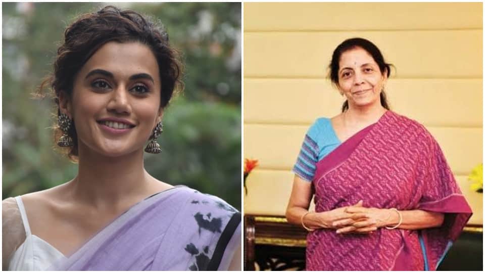 Taapsee Pannu wants to work in Finance Minister Nirmala Sitharaman biopic